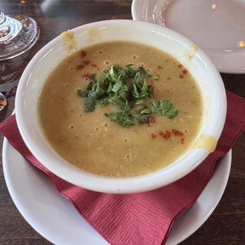 Zaytoon - Lentil soup - Lebanese Near Me - Santa Barbara, California