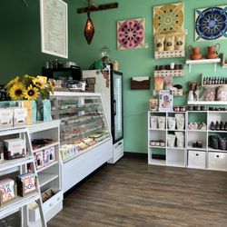 Chocolita Chocolate Cafe - Ordering area with lots of diary-free and gluten-free options!
