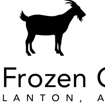 The Frozen Goat - a black goat with long horns - Shaved Ice Near Me The Frozen Goat - a black goat with long horns - Shaved Ice Near Me