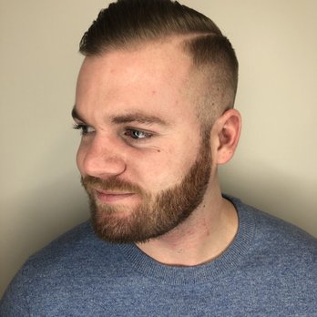 Renee Rocha Hair - Men's disconnected, bald fade. With hard part & beard work. - Men's Hair Salons Near Me - Naperville, Illinois Renee Rocha Hair - Men's disconnected, bald fade. With hard part & beard work. - Men's Hair Salons Near Me - Naperville, Illinois