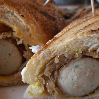 Shoop's - Grilled Weisswurst Sandwich. Yeah, go get you one. - Delis Near Me - Santa Monica, California Shoop's - Grilled Weisswurst Sandwich. Yeah, go get you one. - Delis Near Me - Santa Monica, California