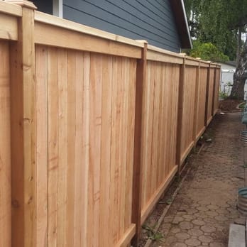 K&B Roofing & Construction - New fence. All cedar. Lake City. - Roofing Near Me - Bothell, Washington