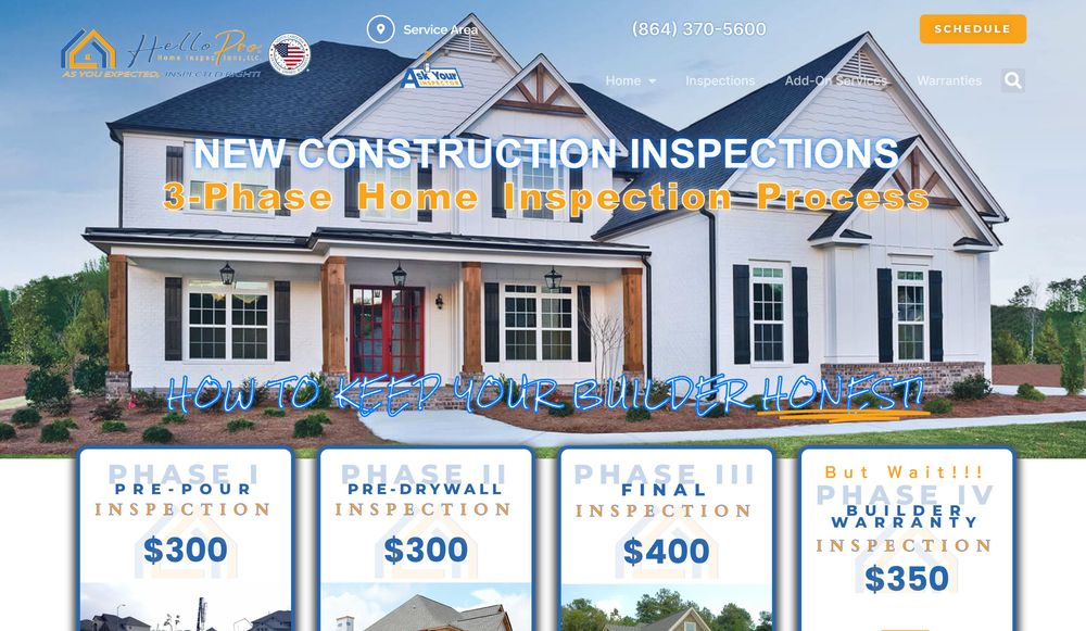 HelloPro Home Inspections - mold inspector in Greenville, SC
