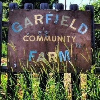 Garfield Community Farm - a sign for garfield community farm - CSA Near Me - Pittsburgh, Pennsylvania