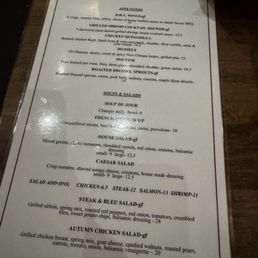 Menu Menu