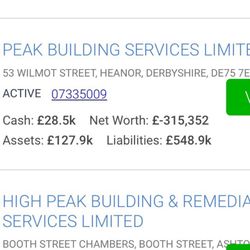 Peak Building Services - Proof he cannot be trusted