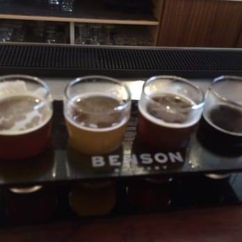 Benson Brewery - If you can't choose, try the flight. - Gastropubs Near Me - Omaha, Nebraska