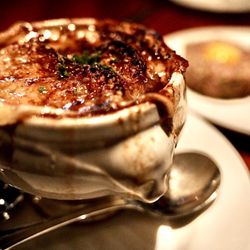 Le Cafe Cent-Dix - Onion soup