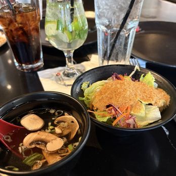 Tokyo Wako - Japanese Mushroom Onion Soup and House Salad - Sushi Bars Near Me - Arcadia, California Tokyo Wako - Japanese Mushroom Onion Soup and House Salad - Sushi Bars Near Me - Arcadia, California
