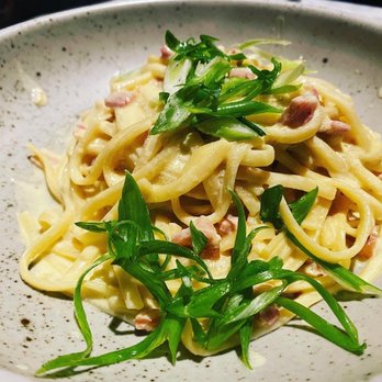 Trattoria by Italian Kitchen - Linguini carbonara - Italian Near Me - Burnaby, British Columbia Trattoria by Italian Kitchen - Linguini carbonara - Italian Near Me - Burnaby, British Columbia