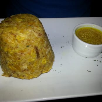 Vejigantes - Mofongo Tradicional De Plátano Mofongo with Pork - Puerto Rican Near Me - Boston, Massachusetts Vejigantes - Mofongo Tradicional De Plátano Mofongo with Pork - Puerto Rican Near Me - Boston, Massachusetts