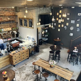 The Coffee Box - Interior - Cafes Near Me - Port Angeles, Washington