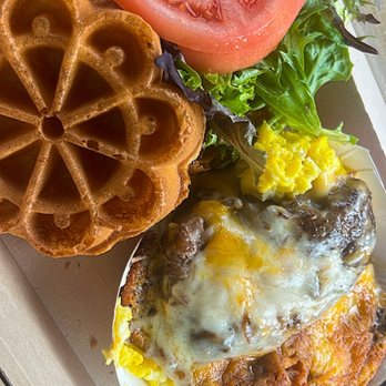 T & J Waffles - Steak and eggs - Waffles Near Me - Laurel, Maryland