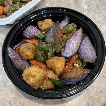 Sisters Thai - Spicy eggplant with tofu - Thai Near Me - Fairfax, Virginia Sisters Thai - Spicy eggplant with tofu - Thai Near Me - Fairfax, Virginia
