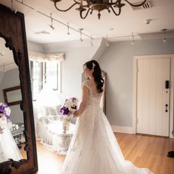 Designer Loft Bridal - Aire Barcelona dress! On my wedding day. Thank you Designer Loft!