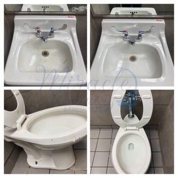 Miracle Cleaning - Commercial restroom - Office Cleaning Near Me Miracle Cleaning - Commercial restroom - Office Cleaning Near Me