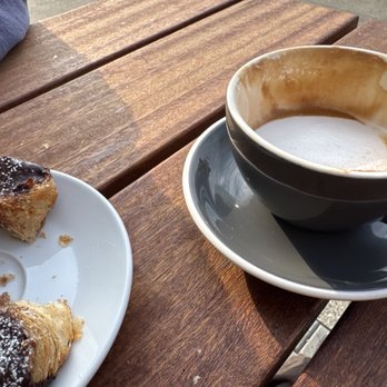 Endiro Coffee - Cappuccino with chocolate pastry - Coffee & Tea Near Me - Anacortes, Washington Endiro Coffee - Cappuccino with chocolate pastry - Coffee & Tea Near Me - Anacortes, Washington