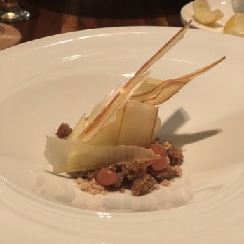 Staplehouse - Pecan and apple dessert - New American Near Me - Atlanta, Georgia