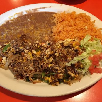 Casa Barreto - Egg and Machaca Plate. Comes with Tortillas - Mexican Near Me - Fontana, California