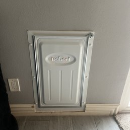 Doggy Door. Doggy Door.