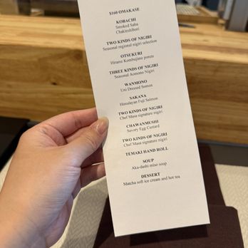 Sushi Adachi - menu - Japanese Near Me - Mountain View, California