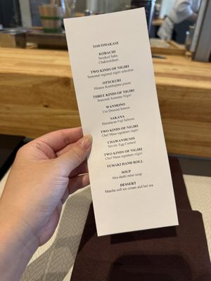 Menu photo 3 Sushi Adachi Mountain View, CA