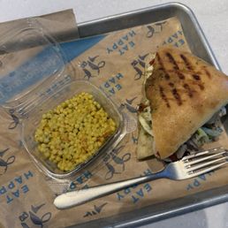 1/2 Chicken Pesto Caprese and couscous