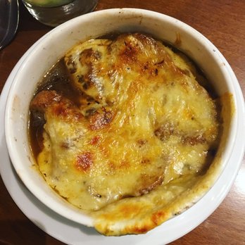 Les Philosophes - Delicious french onion soup! - Bistros Near Me - Paris, 75