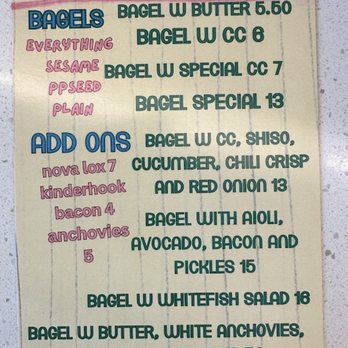 Circles - Menu - Bagels Near Me - Hudson, New York
