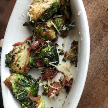 Streetcar Kitchen & Pub - Brussel sprouts with bacon (sorry tummy  camera) - American Near Me - Carlton, Minnesota