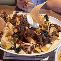 Brisket nachos Brisket nachos