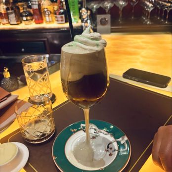 Le Cirque - Irish whiskey- the whipped cream was delicious! - French Near Me - Las Vegas, Nevada