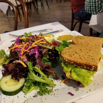 Cafe Alcazar - Sandwich and salad combo - New American Near Me - Saint Augustine, Florida