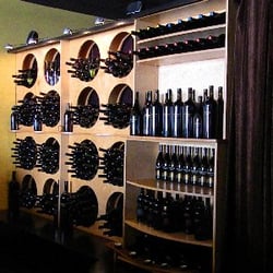 Thumbprint Cellars - Thumbprint's wine wall