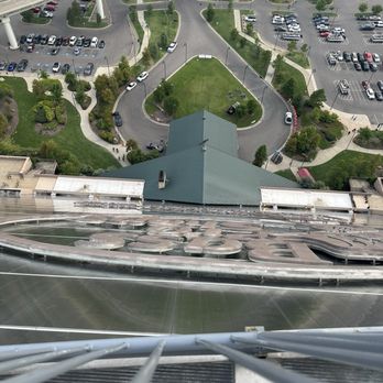 The Memphis Pyramid - View from the lookout - Shopping Centers Near Me - Memphis, Tennessee