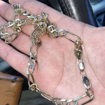 Higgins Jewelry Center - Ring welded and chain cleaned up - Jewelry Repair Near Me - Hayward, California