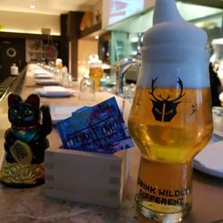 Freak Scene - Pint of Wild Beer Co with a frozen head