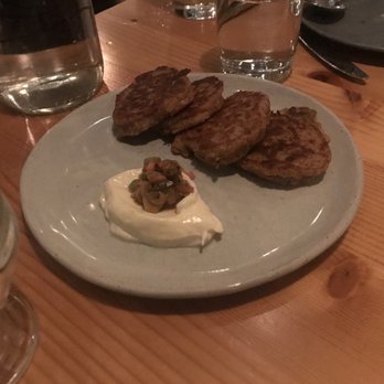 Emmer & Rye - Corn Johnny Cake - Tapas/Small Plates Near Me - Austin, Texas