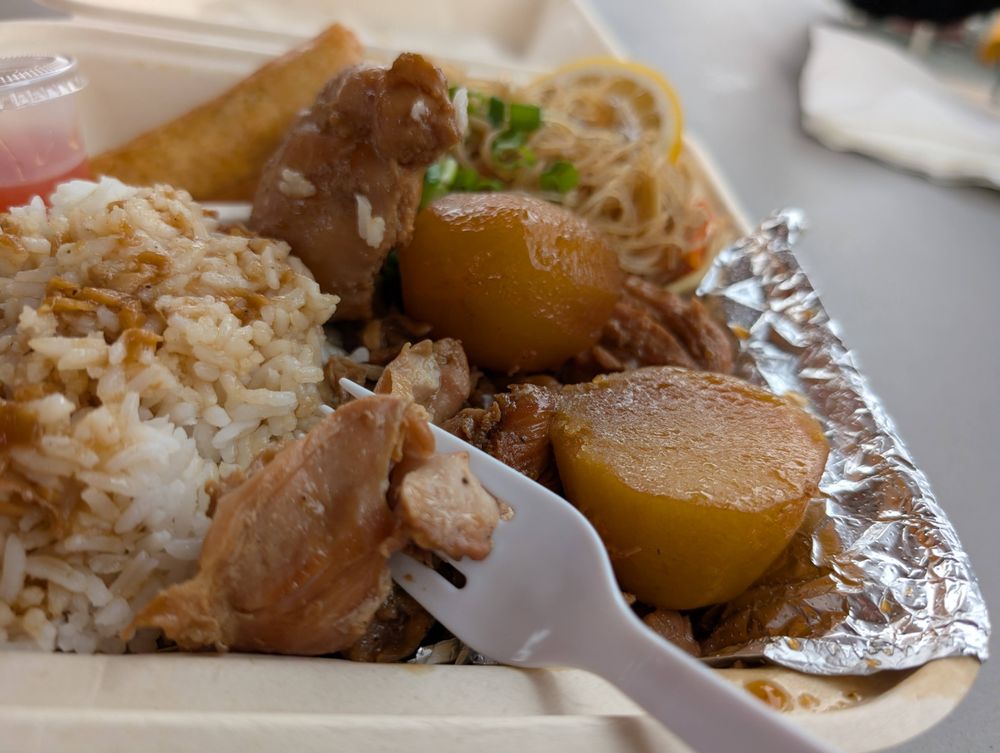 Food from Adobo Pinoy Kitchen