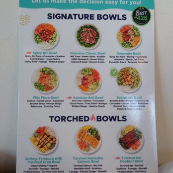 Just Poké Renton Benson - Menu as of 5/19/2023 - Hawaiian Near Me - Renton, Washington Just Poké Renton Benson - Menu as of 5/19/2023 - Hawaiian Near Me - Renton, Washington