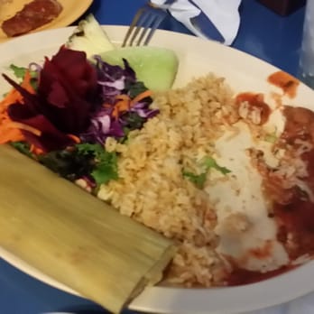 The Little One - The White Corn Tamale Plate was Terrific - Mexican Near Me - Tucson, Arizona The Little One - The White Corn Tamale Plate was Terrific - Mexican Near Me - Tucson, Arizona
