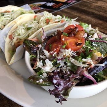 Browns Socialhouse - Eastgate - a plate of tacos and salad - Canadian (New) Near Me - Regina, Saskatchewan Browns Socialhouse - Eastgate - a plate of tacos and salad - Canadian (New) Near Me - Regina, Saskatchewan