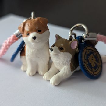 Gotcha Gashapon - Shiba Inu Netsuke 3「柴犬根付３」 - Arcades Near Me - Chicago, Illinois