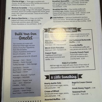 The Cup Cafe - Breakfast menu page 2 - Breakfast & Brunch Near Me - Reno, Nevada