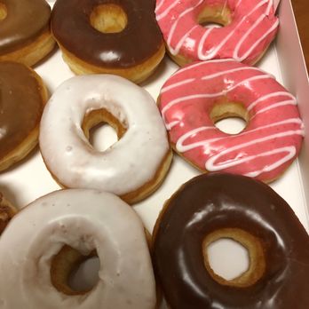 Gourmet Donuts - White glazed is awesome too. - Donuts Near Me - Denton, Texas Gourmet Donuts - White glazed is awesome too. - Donuts Near Me - Denton, Texas