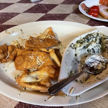 Lucca Grill - Tried to get a picture before it was attacked. Unfortunately, it was just too good to last! - Pizza Near Me - Bloomington, Illinois