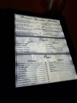 Menu photo 6 Benny's Trattoria North Myrtle Beach, SC Menu photo 6 Benny's Trattoria North Myrtle Beach, SC