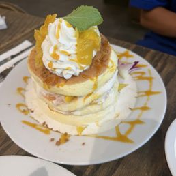 Souffle Mango Pancakes Souffle Mango Pancakes