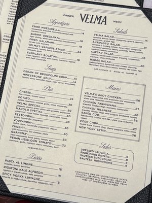 Menu photo 6 Velma Tavern Ridgewood, NY Menu photo 6 Velma Tavern Ridgewood, NY