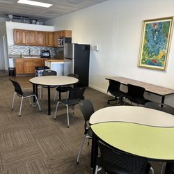 Pickerington Public Library - Their kitchen/break area doubles as a relaxing area to take advantage of the WiFi